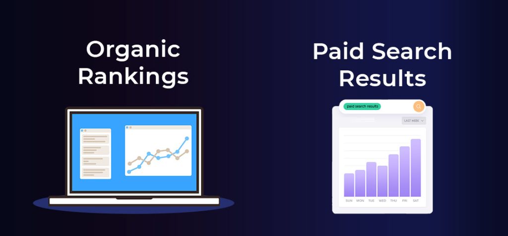 Organic-rankings-vs-paid-search-results